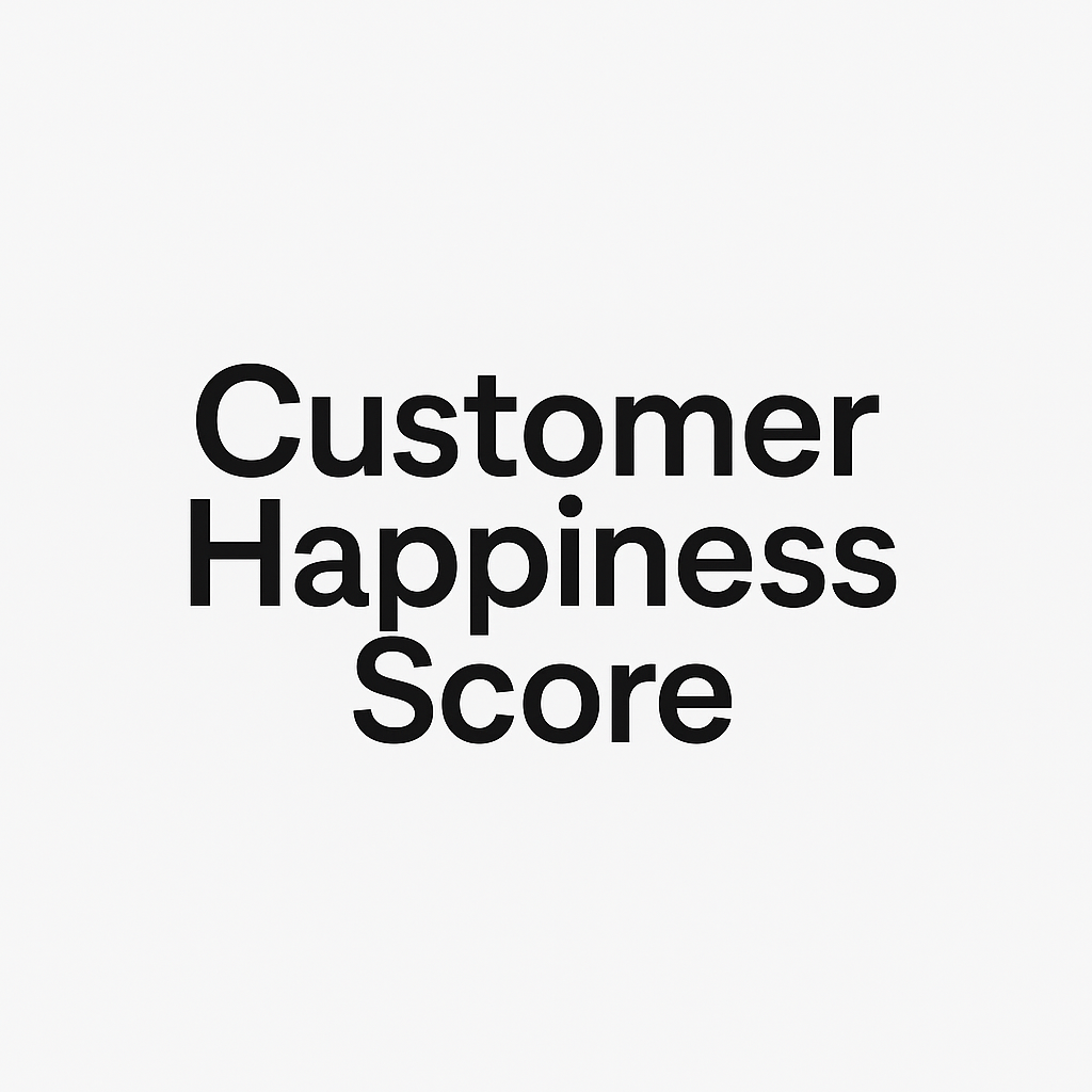 Customer Happiness Score